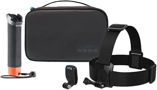 Gopro Adventure Kit the handler (floating hand grip) head strap 2.0 compact case