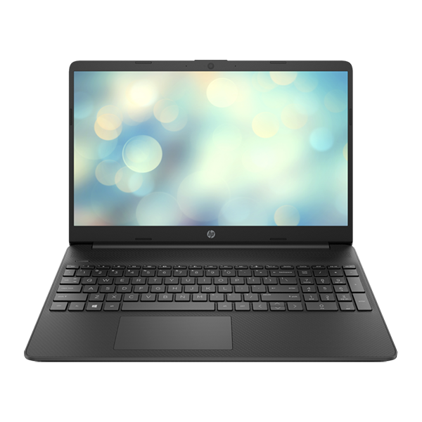 HP 15S-FQ5026NE 15.6" HD Core I7-1255U, 8GB DDR4, 512GB NVMe, Intel Iris Xe, EN/AR Keyboard, Dos