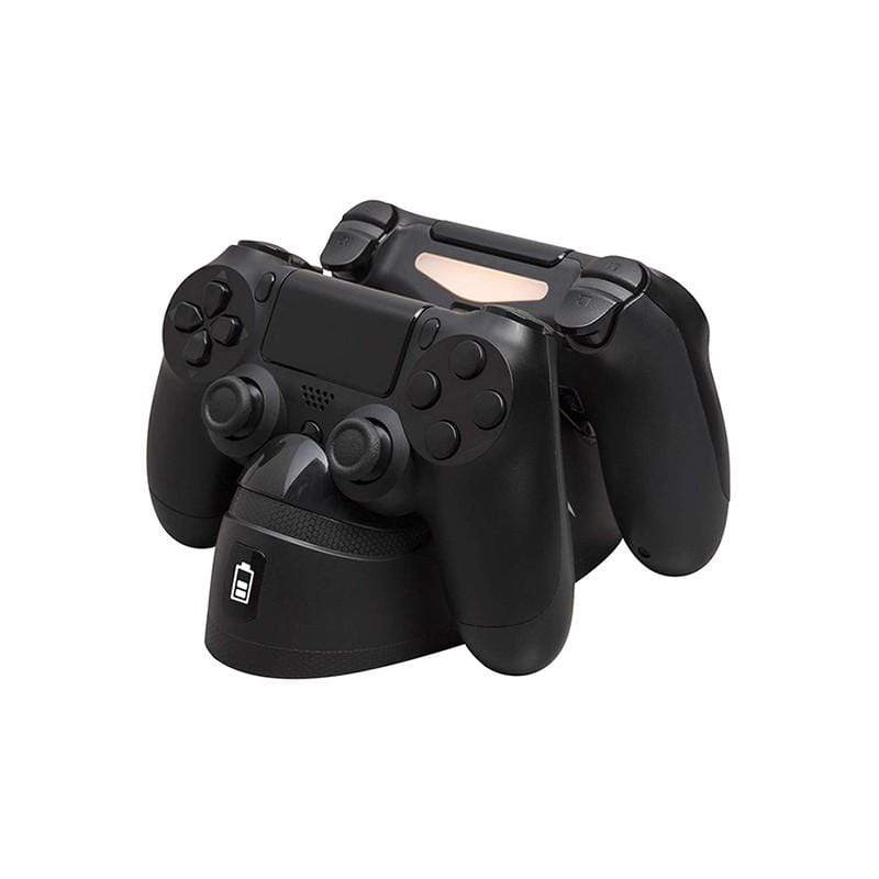 HyperX Chargeplay Duo, Controller Charging Station for PS4, Charges Two DUALSHOCK 4 Controllers Via The Ext Port, (HX-CPDU-G)