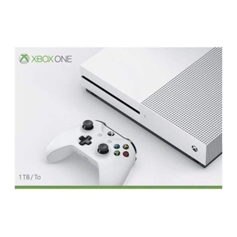 Microsoft Xbox One S 1TB Console, White
