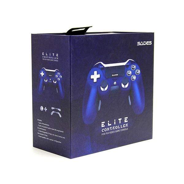 SADES, PS4 Controller Wireless Gamepad, Dual Competitive Sticks Sensitive Trigger Buttons and Multi-touch Clickable Touch Pad, for PlayStation 4, Support Laptops Desktop computers, and Smart TV