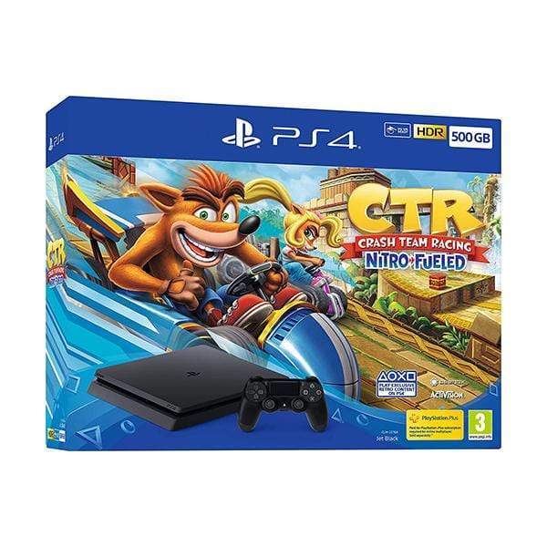 Sony PlayStation 4 Slim 500GB + Game Crash Team Racing Nitro Fueled