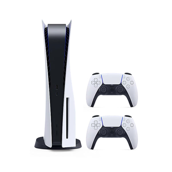 PlayStation®5 Console – Horizon Forbidden West™ + 1 Additional Controller + Free Blu-Ray DVD Movie, Fattal Official Warranty