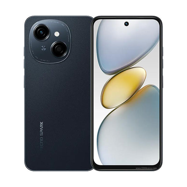 Tecno Spark Go 1 8GB/128GB (4GB Extended RAM) Cover and Protection Included + Free PUBG Mobile 60 UC Voucher + 100 Days Screen Replacement Warranty