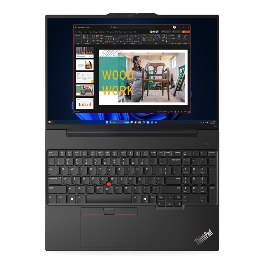 Lenovo ThinkPad E16 G2 - 21MA0036US - 16" Touchscreen - Core Ultra 7 155U - 16GB Ram - 1TB SSD - Intel Graphics