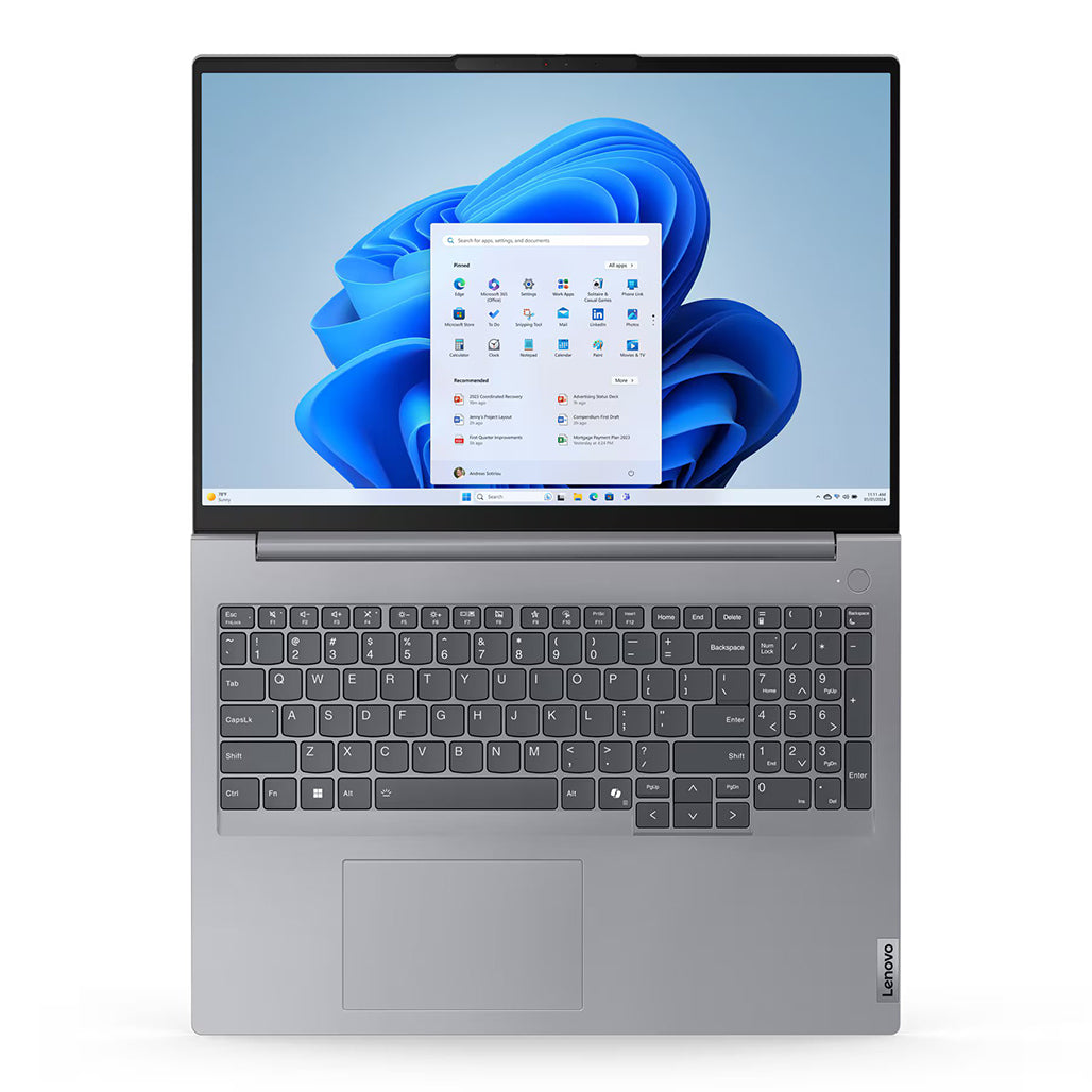 Lenovo ThinkBook 16 G7 IML 21MS00C3ED - 16" Touchscreen - Core Ultra 7 155H - 16GB Ram - 512GB SSD - Intel Arc Graphics - 3 Years Warranty