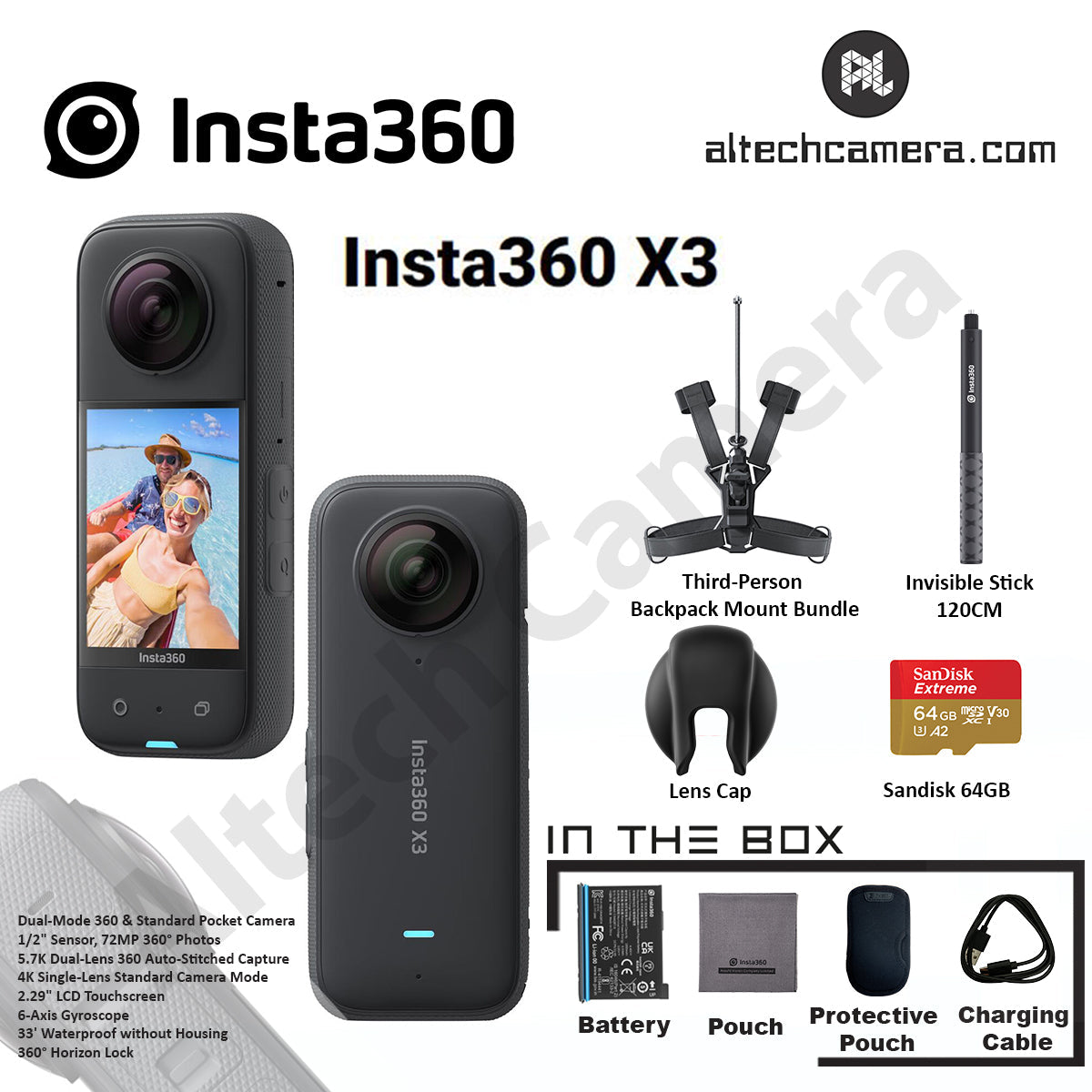 INSTA cameras