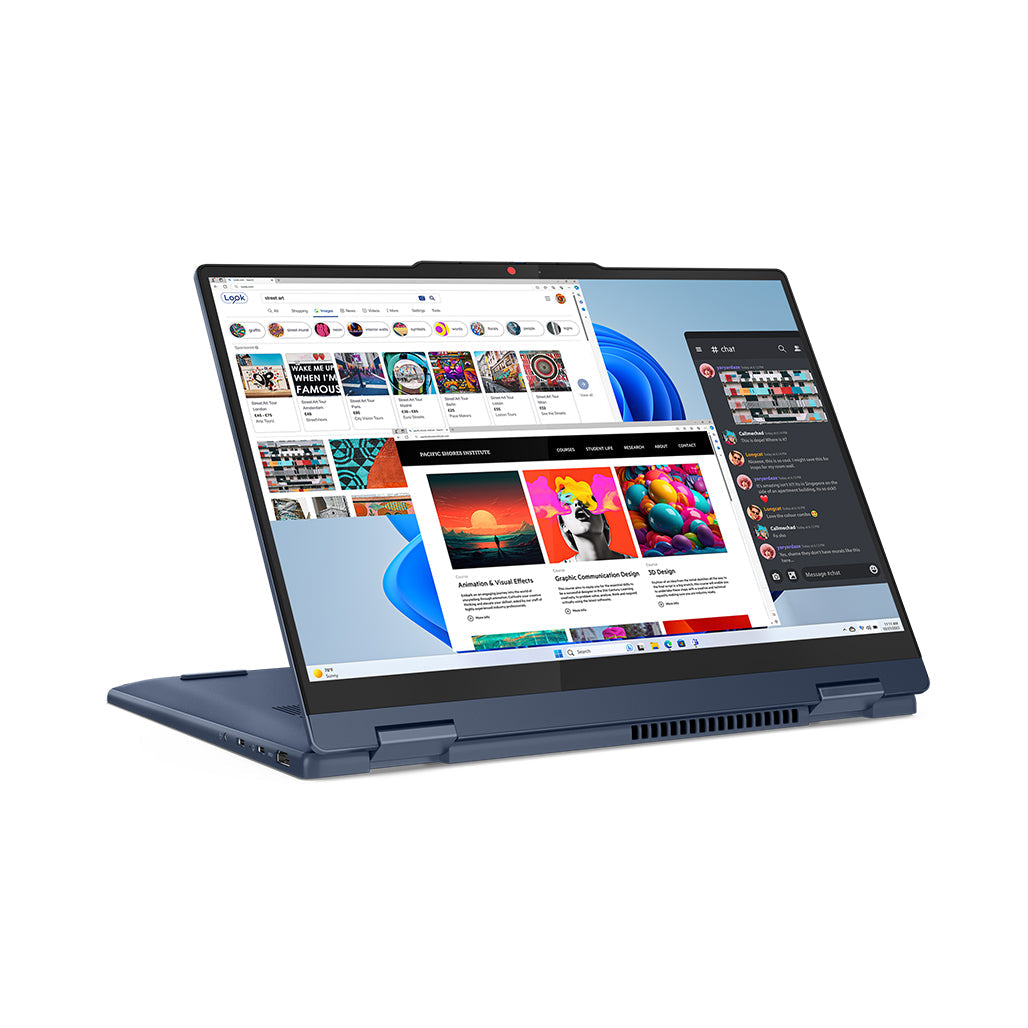 Lenovo IdeaPad 5 2-in-1 83DR000GUS - 14" Touchscreen - AMD Ryzen™ 7 8845HS - 16GB Ram - 1TB SSD - Integrated AMD Radeon™ 780M Graphics