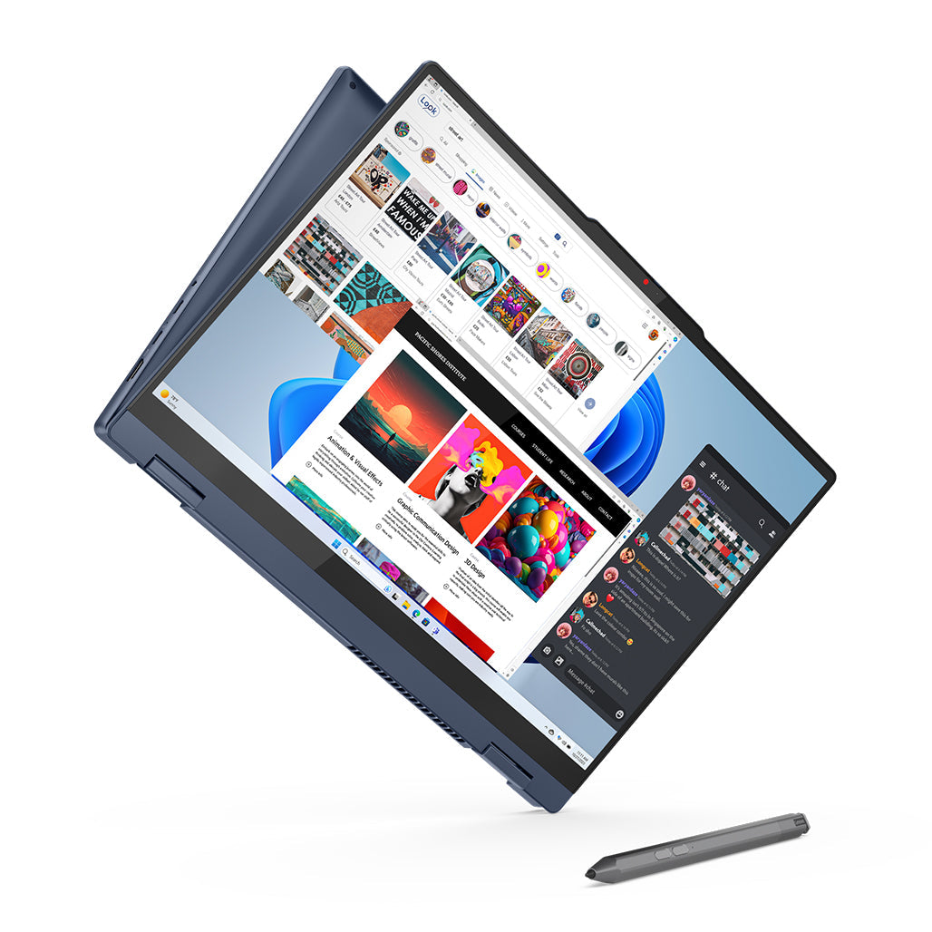 Lenovo IdeaPad 5 2-in-1 83DU001KUS - 16" Touchscreen - Core 7 150U - 16GB Ram - 1TB SSD - Intel Graphics - Includes Lenovo Digital Pen