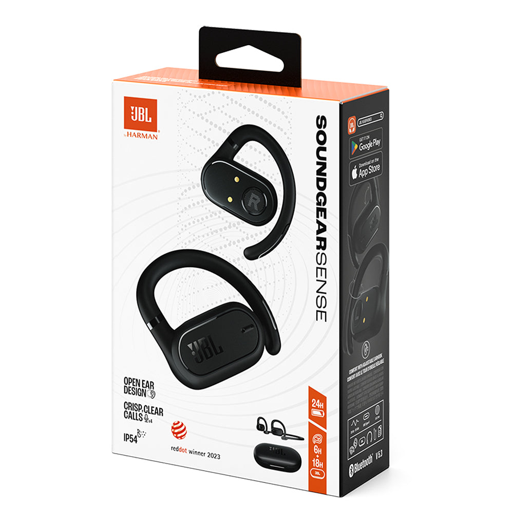 JBL Soundgear Sense - True Wireless Open-Ear Headphones – Advanced OpenSound Technology with 24-Hour Battery Life