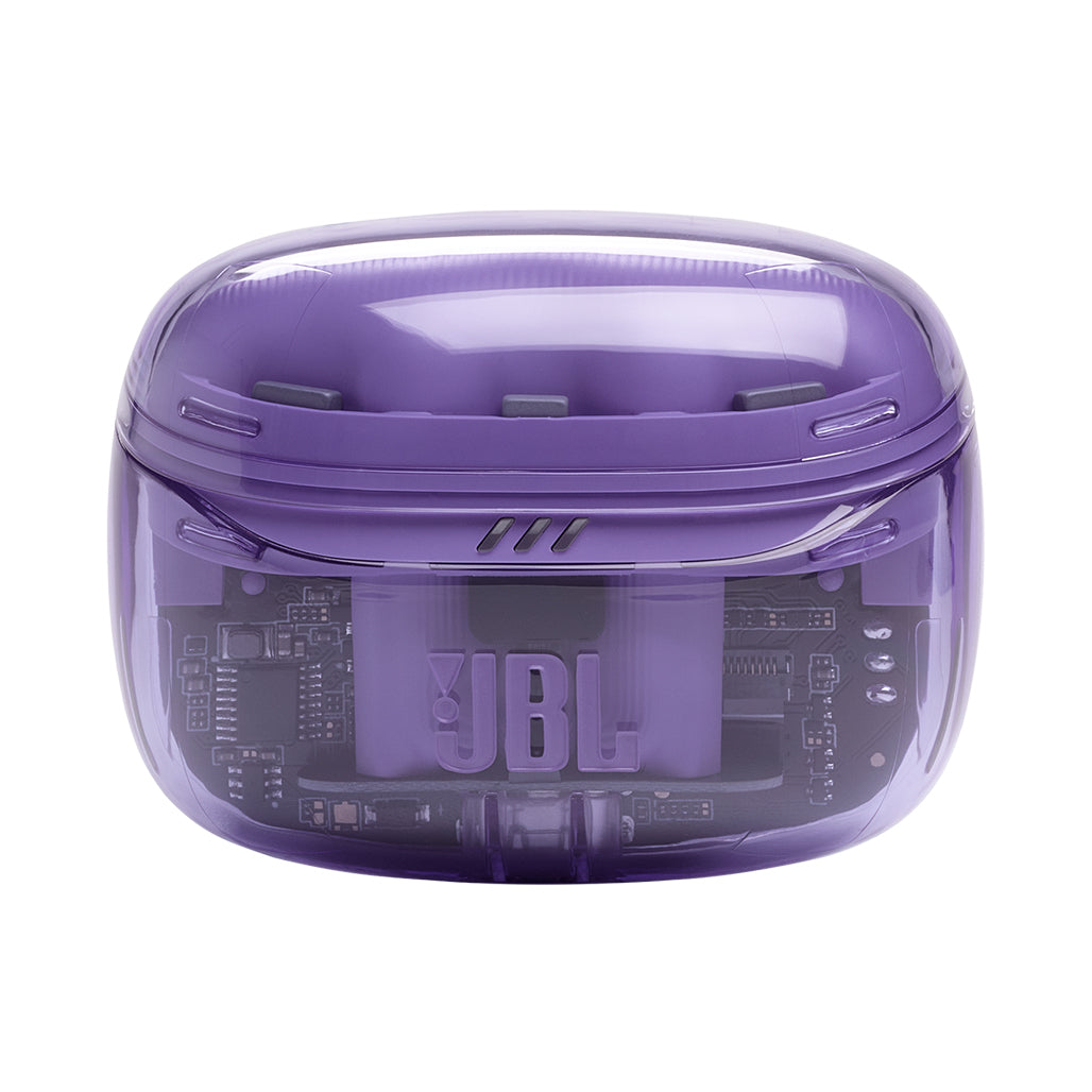 JBL Tune Beam 2 Ghost Edition - True Wireless Earbuds with Adaptive Noise Cancelling and JBL Pure Bass Sound