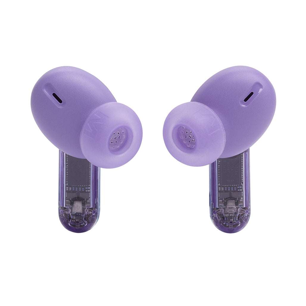 JBL Tune Beam 2 Ghost Edition - True Wireless Earbuds with Adaptive Noise Cancelling and JBL Pure Bass Sound