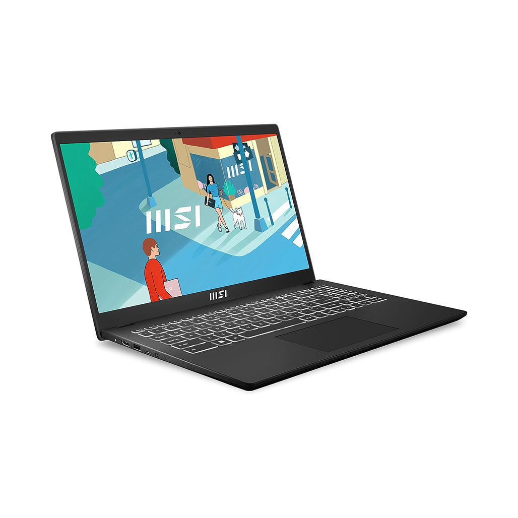 MSI Modern 15 B12MO-1001US - 15.6" - Core i5-1235U - 16GB Ram - 512GB SSD - Intel Iris Xe