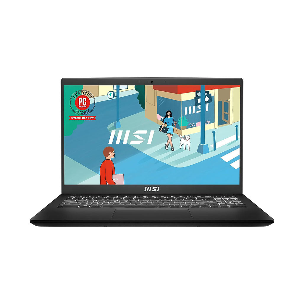 MSI Modern 15 B12MO-1000US - 15.6" - Core i7-1255U - 16GB Ram - 512GB SSD - Intel Iris Xe