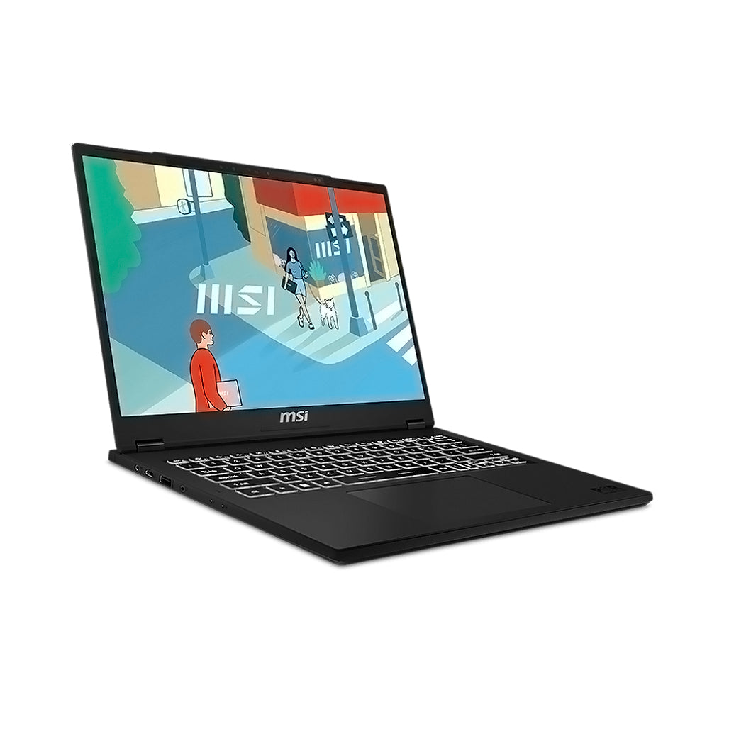 MSI Modern 14 H D13MG - 14" - Core i7-13620H - 16GB Ram - 1TB SSD - Intel Iris Xe - Includes MSI Topload Bag