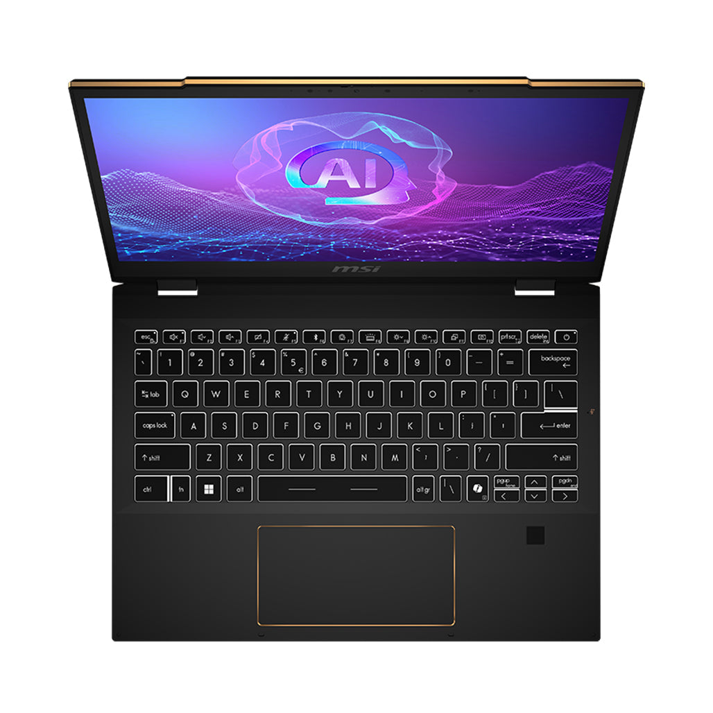 MSI Summit 13 AI+ Evo A2VMTG - 13.3" Touchscreen - Copilot+ PC - Core Ultra 7 258V - 32GB Ram - 1TB SSD - Intel Arc Graphics - Includes MSI Topload Bag