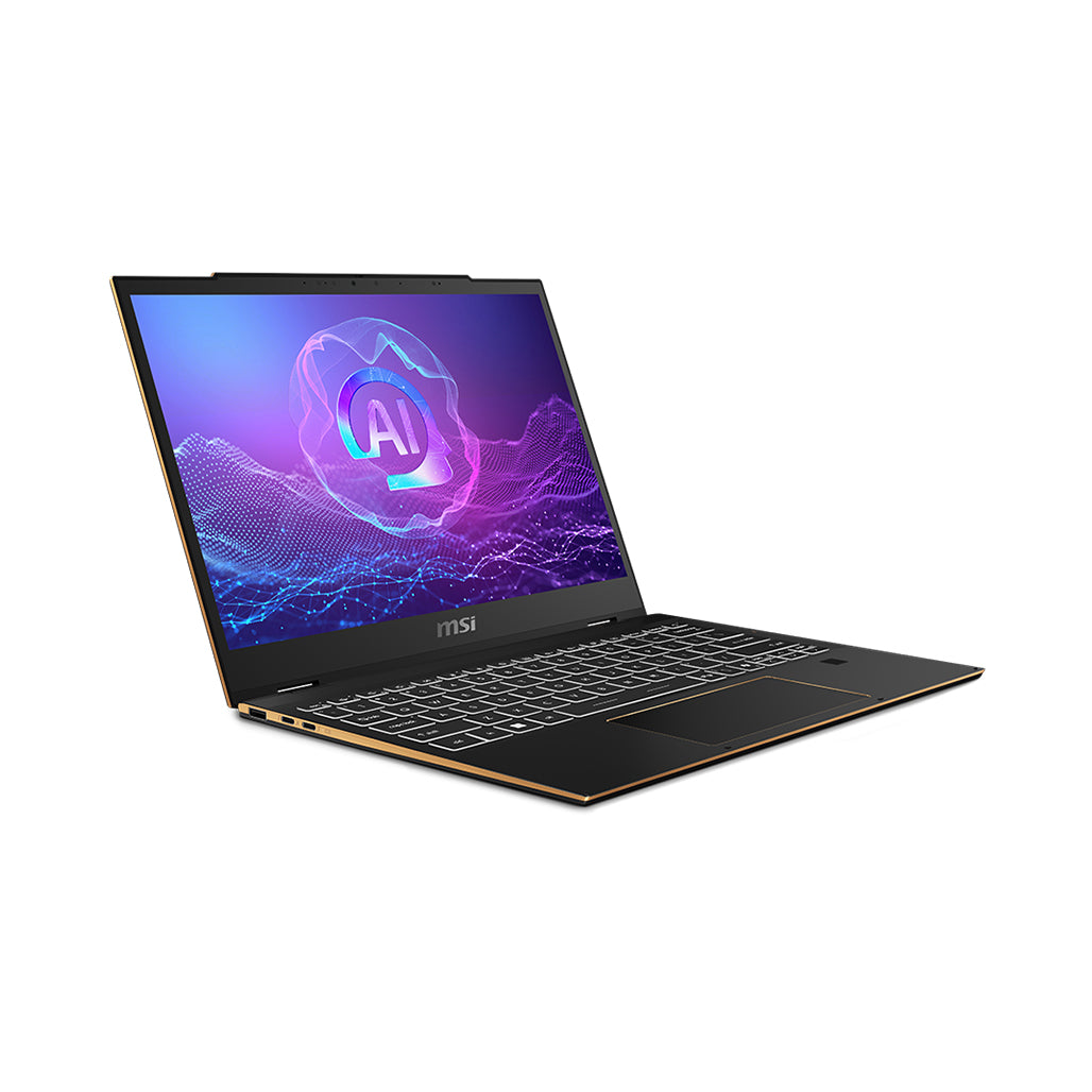 MSI Summit 13 AI+ Evo A2VMTG - 13.3" Touchscreen - Copilot+ PC - Core Ultra 7 258V - 32GB Ram - 1TB SSD - Intel Arc Graphics - Includes MSI Topload Bag