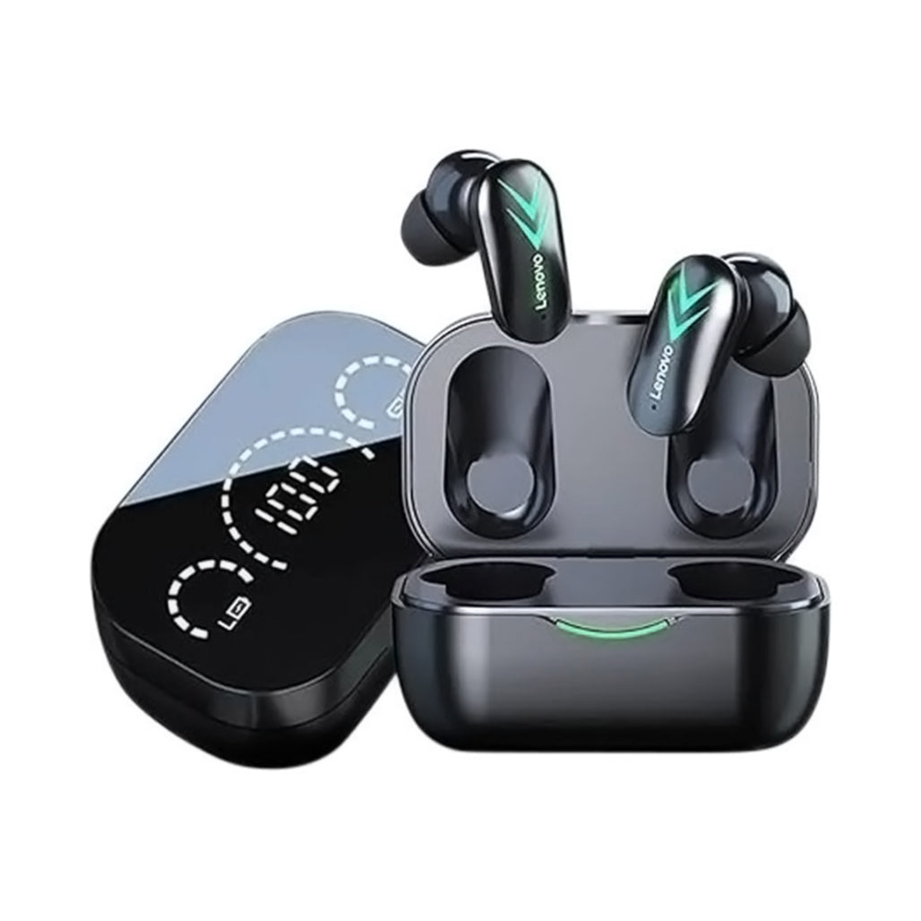 Lenovo XT82 TWS Wireless Bluetooth 5.1 Gaming Earbuds with 60ms Low Latency, HD Sound, and Noise Reduction