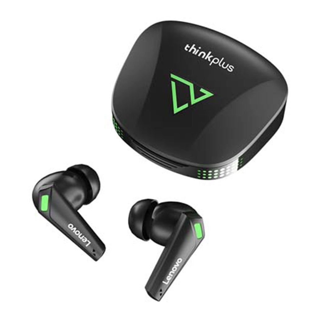 Lenovo XT85II TWS Wireless Bluetooth 5.1 Gaming Earbuds – Black | Low Latency, HD Sound, Noise Reduction