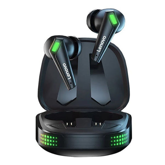 Lenovo XT85II TWS Wireless Bluetooth 5.1 Gaming Earbuds – Black | Low Latency, HD Sound, Noise Reduction