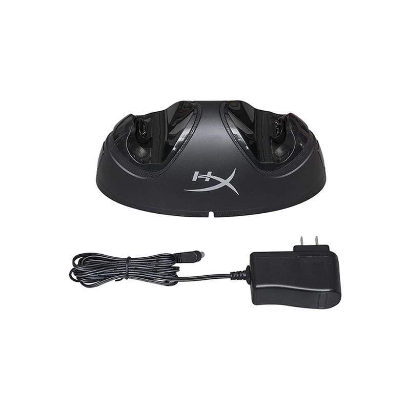 HyperX Chargeplay Duo, Controller Charging Station for PS4, Charges Two DUALSHOCK 4 Controllers Via The Ext Port, (HX-CPDU-G)