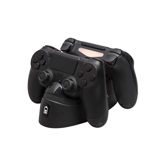 HyperX Chargeplay Duo, Controller Charging Station for PS4, Charges Two DUALSHOCK 4 Controllers Via The Ext Port, (HX-CPDU-G)