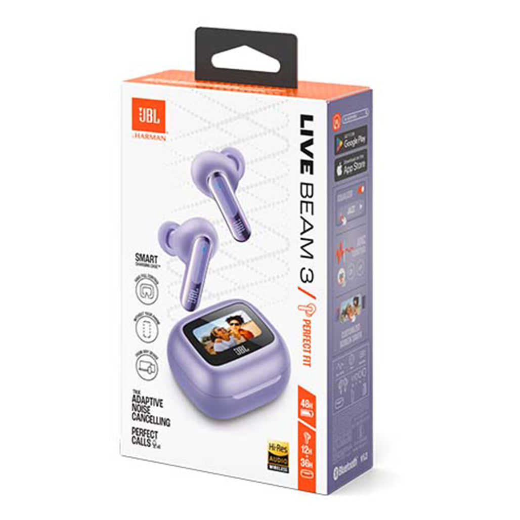 JBL Live Beam 3 - Wireless Noise Cancelling Earbuds