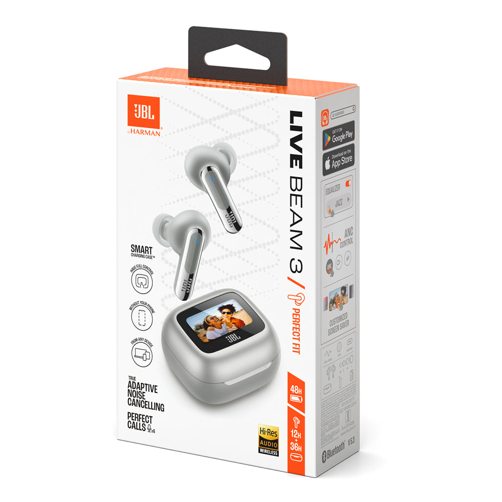 JBL Live Beam 3 - Wireless Noise Cancelling Earbuds