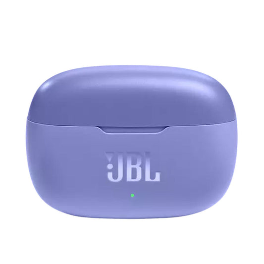 JBL Wave 200 TWS True Wireless Earbuds with Mic - Purple, 20 Hours Playback, Deep Bass