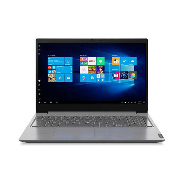 Lenovo V15-82C70093ED Laptop, 15.6” Display, AMD Ryzen 3 3250U, 4GB RAM, 256GB NVMe, Shared VGA, EN/AR Keyboard + Free Carrying Case + Free Wireless Mouse