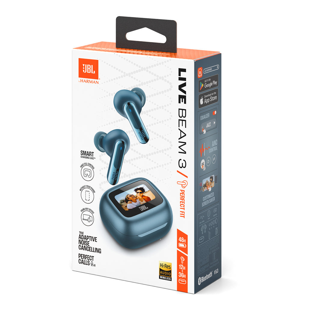 JBL Live Beam 3 - Wireless Noise Cancelling Earbuds