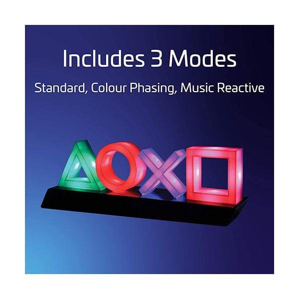 Playstation Icons Light with 3 Light Modes - Music Reactive Game Room Lighting