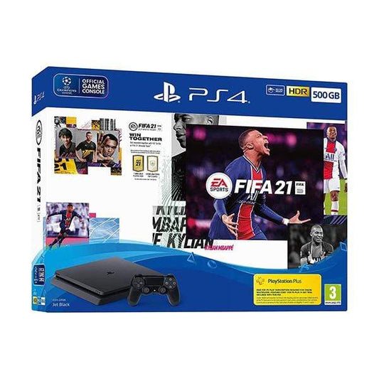 Sony PlayStation 4 Slim 500GB, + FIFA 21 Bundle
