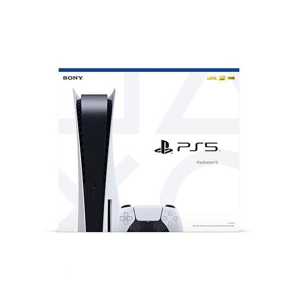 Sony PlayStation 5 + 2 Controllers + FC 24 + BLU-RAY DVD with Official Magnet/Fattal Warranty