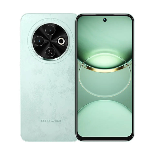 TECNO Spark 30c 12GB/128GB (6GB Extended RAM) Cover and Protection Included + Free PUBG Mobile 60 UC Voucher + 100 Days Screen Replacement Warranty